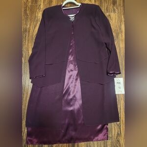 After Dark Plum Formal Gown NWT Size 18